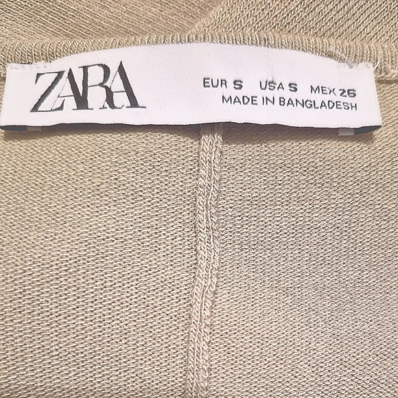 Zara Knit Wide Leg Jumpsuit Limited Edition Small - Picture 6 of 8